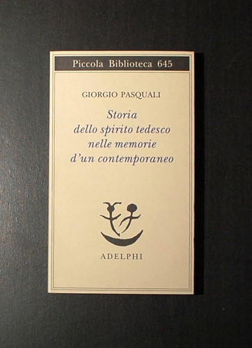 Storia dello spirito