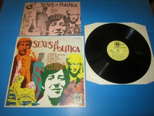 GIORGIO GABER - SEXUS ET POLITICA - VPA 8114,EX/EX++ BOOKLET TESTI 1970 1ST OR.