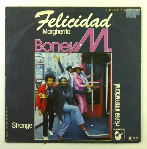Single boney m - single, m.