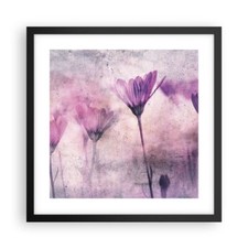 Poster 40x40cm Fiori rosa