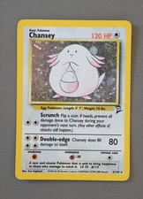 Chansey 130 holo set base - chansey,