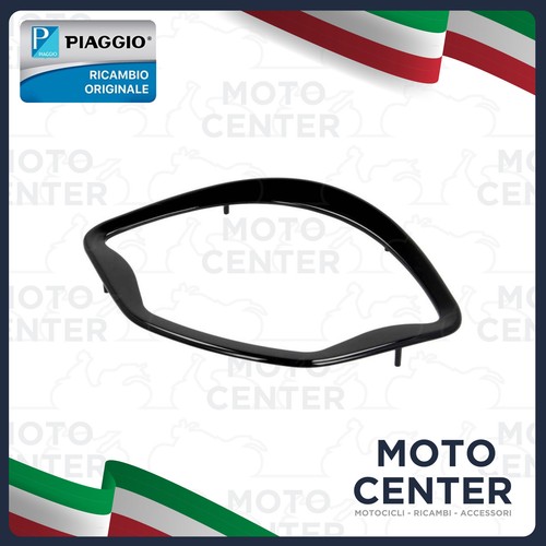 Cornice strumento nero lucido - strumento,