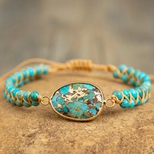 Bracciale con perline di