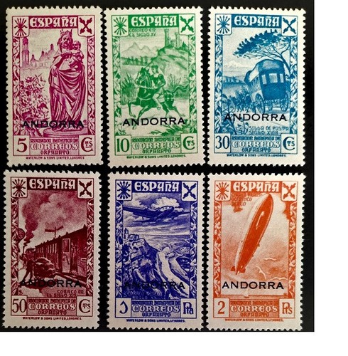 Andorra beneficencia 1943 - beneficencia,