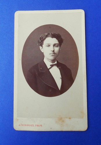 Foto epoca antica cdv - foto, alphonse