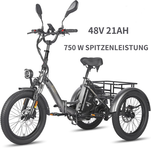 Triciclo elettrico fafrees f20 - elettrico,
