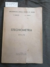 Stechiometria 1971-72