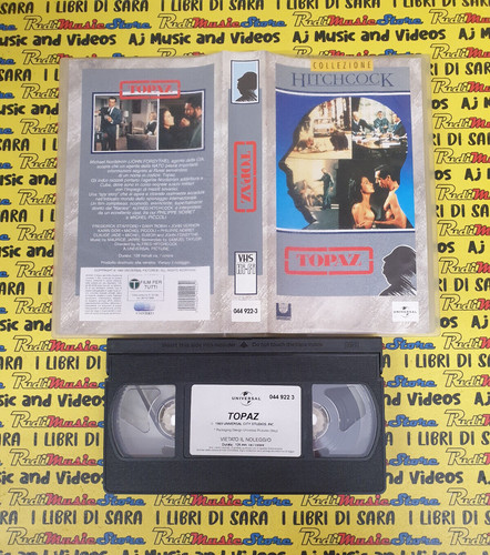 Vhs film topaz - topaz, forsythe
