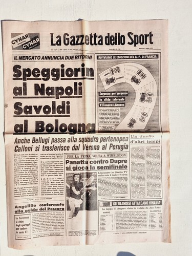 Gazzetta dello sport luglio - dello,