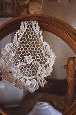 Inserto in pizzo ad ago - tema