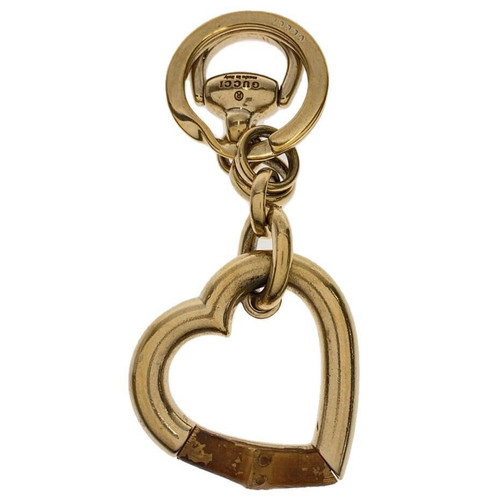 Gucci cuore bambù portachiavi - cuore,