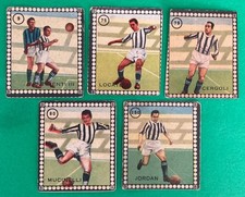 JUVENTUS Calcio 5 figurine ediz. Stadio Bea 1948 49