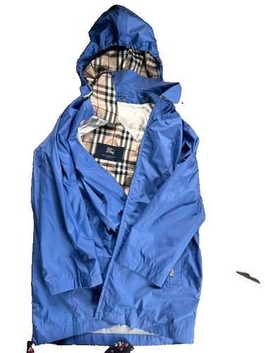 Impermeabile burberry blu - impermeabile,