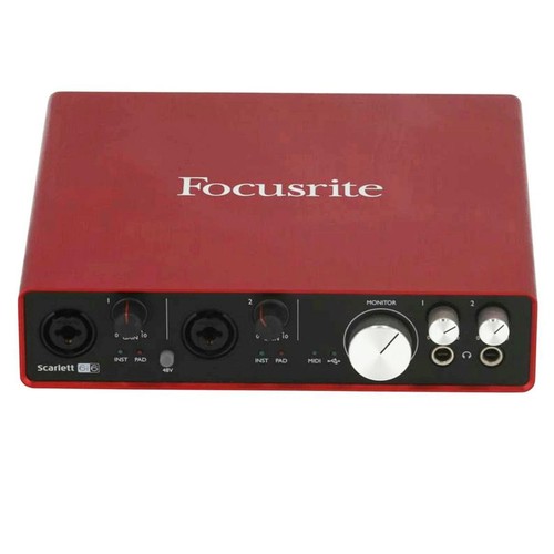Focusrite scarlett 6i6 - focusrite,