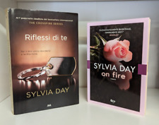 2 libri Sylvia Day - Riflessi di te + On fire - copertina morbida