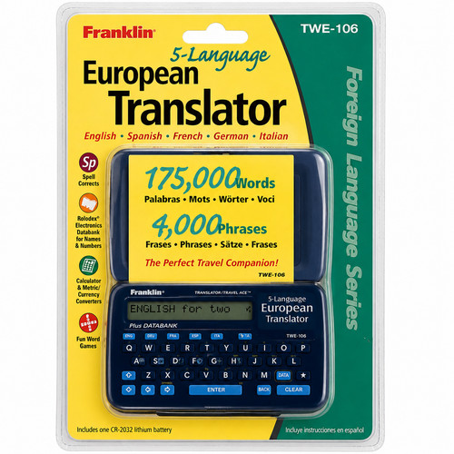 Franklin twe 106 traduttore - franklin, twe-106