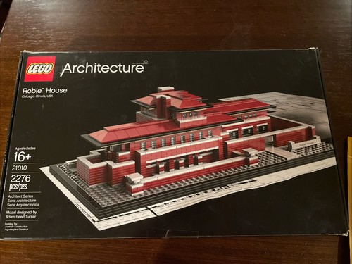 Lego architecture robie house - lego, architecture: