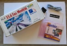 ALK 33.6 Fax Modem Scatola E Accessori