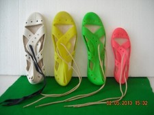SCONTO 60% SCARPE GOMMA LACCI