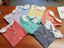 Grembiulini Asilo Bimba Cotone 100%