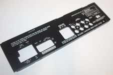Piastra posteriore in metallo - parte amplificatore ricevitore stereo Technics SA-101 vintage