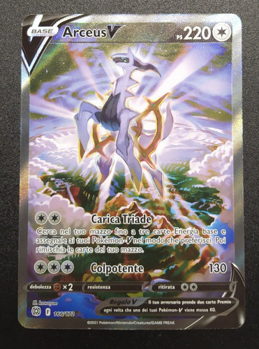 Arceus alternative art - v,