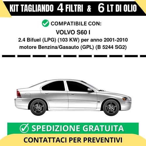 Tagliando per volvo - per, 2.4