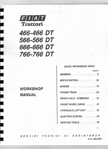 Manuale riparazione trattore - manuale,