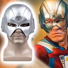 Casco Cosplay Suicide Squad Peacemaker Christopher supereroe Halloween oggetti di scena
