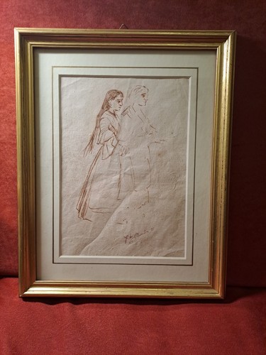 Disegno antico bella china - disegno,