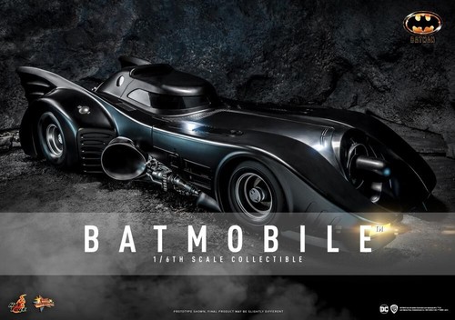 Veicolo batmobile batman - batmobile, 1989