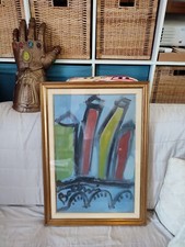 Quadro Gustavo Boldrini [VENDUTO] Olio su Tela 72,5x52,5 Collezione Privata 1973