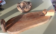tagliere legno artigianale Fiera Sant'Orso Fontina Aosta coppa amicizia grolla