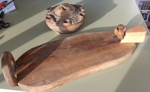 Tagliere legno artigianale - legno,