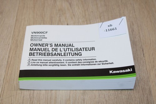 Kawasaki vn900cf manuale uso - kawasaki,