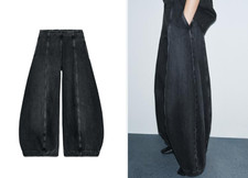 Jeans a palloncino Zara vita