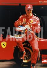 Foto vintage Formula 1, Ferrari F310B, Schumacher, 1997, stampa 22x15 cm
