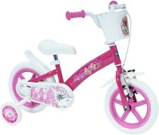 Bicicletta Disney Princess 12 Pollici Ruote Bambina con  Rotelle Bici 3 4 5 anni