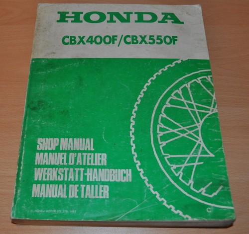 Honda cbx400f cbx550f shop - honda,