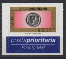 2004 REPUBBLICA ITALIANA n. 2811 - POSTA PRIORITARIA 2,20 € - 1 V. MNH MF65084