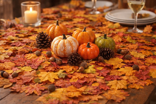 Set decorazione zucca - decorazione, rustica