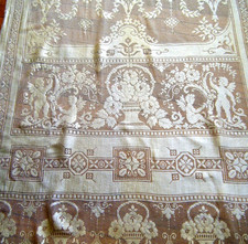 Antico pannello tenda 19c