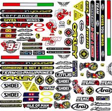 3 Fogli Casco Moto