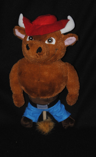 Peluche doudou bœuf toro