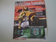 advertising Pubblicità 2000 BIRRA NASTRO AZZURRO e VALENTINO ROSSI