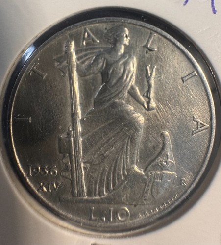 Lire 1936 lira italiana su - 10,