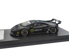 MJ MODEL 1/64 Lamborghini Huracan Diecast Auto Giocattoli Lega Regalo da Collezione Nero