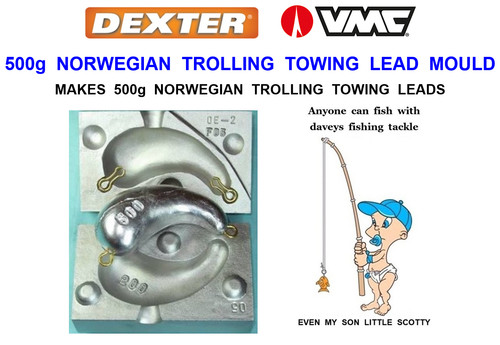 500g norvegese trolling piombo - trolling,
