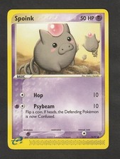 Spoink 74/97 Pokemon Card