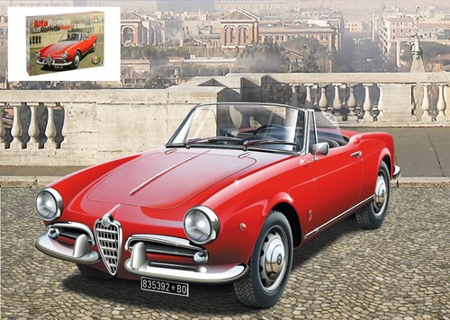 Italeri alfa romeo giulietta - italeri,